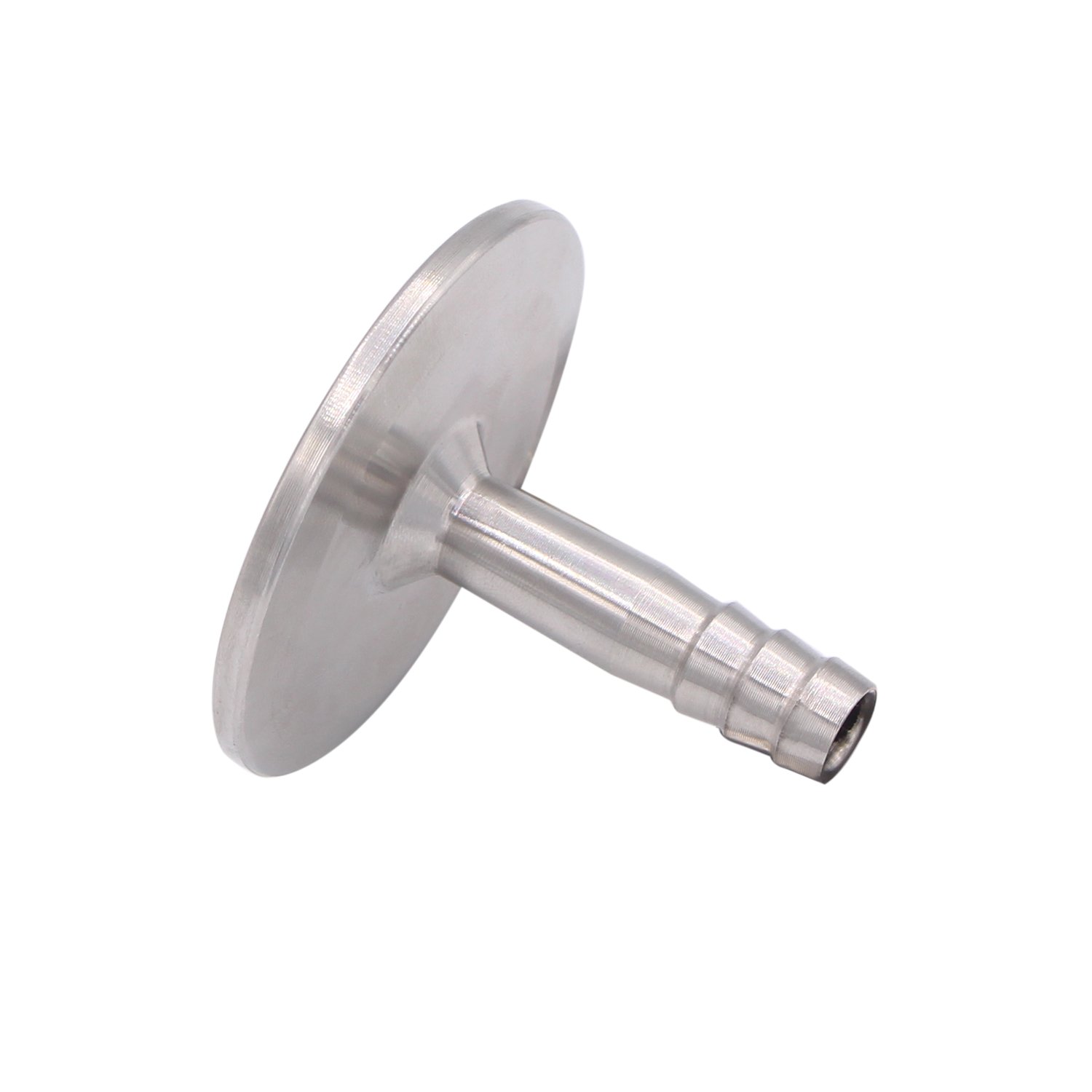 DERNORD 1.5" Tri Clamp to 3/8" Hose Barbed Adapter SUS304 Sanitary Hose Pipe Fitting (3/8 Inch Barb Hose)