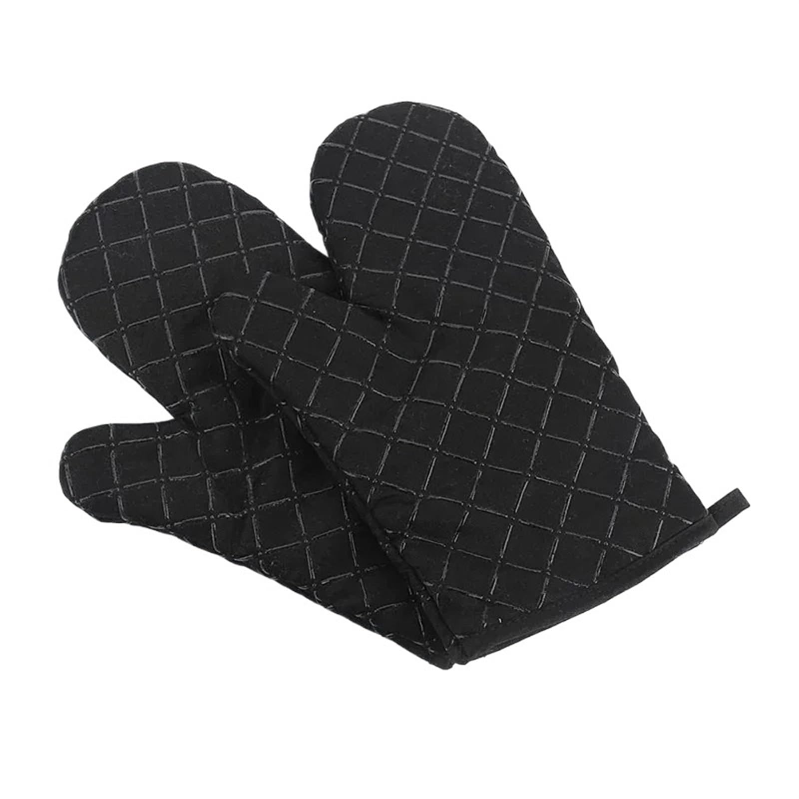 MRKU Gants de Cuisine (Lot de 2) en Coton imprimé antidérapant avec Silicone, résistants à la Chaleur.