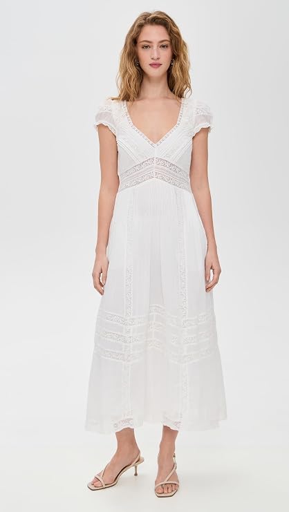 LOVESHACKFANCY Women's Suvi Dress