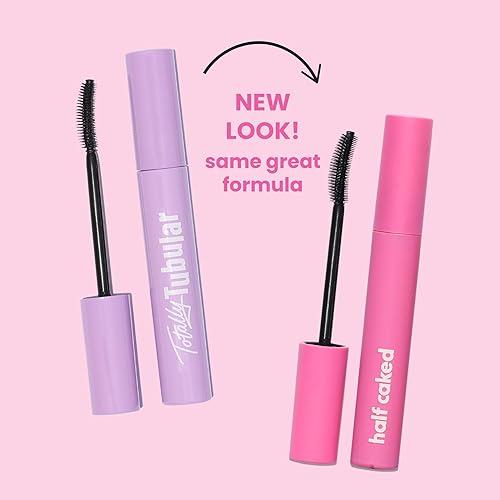 Miniatura 7 de Half Caked Máscara totalmente tubular  Vegana y libre de crueldad, sin escamas, sin manchas, belleza limpia, fácil de quitar  0.3fl oz... (The