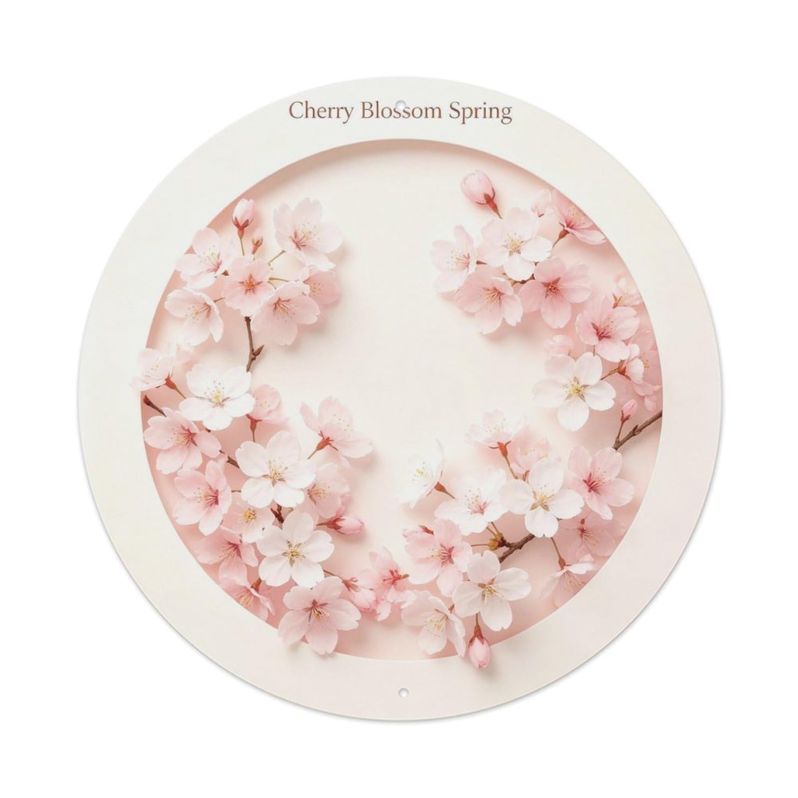 Cherry Blossom Spring Metal Tin Sign Plaque