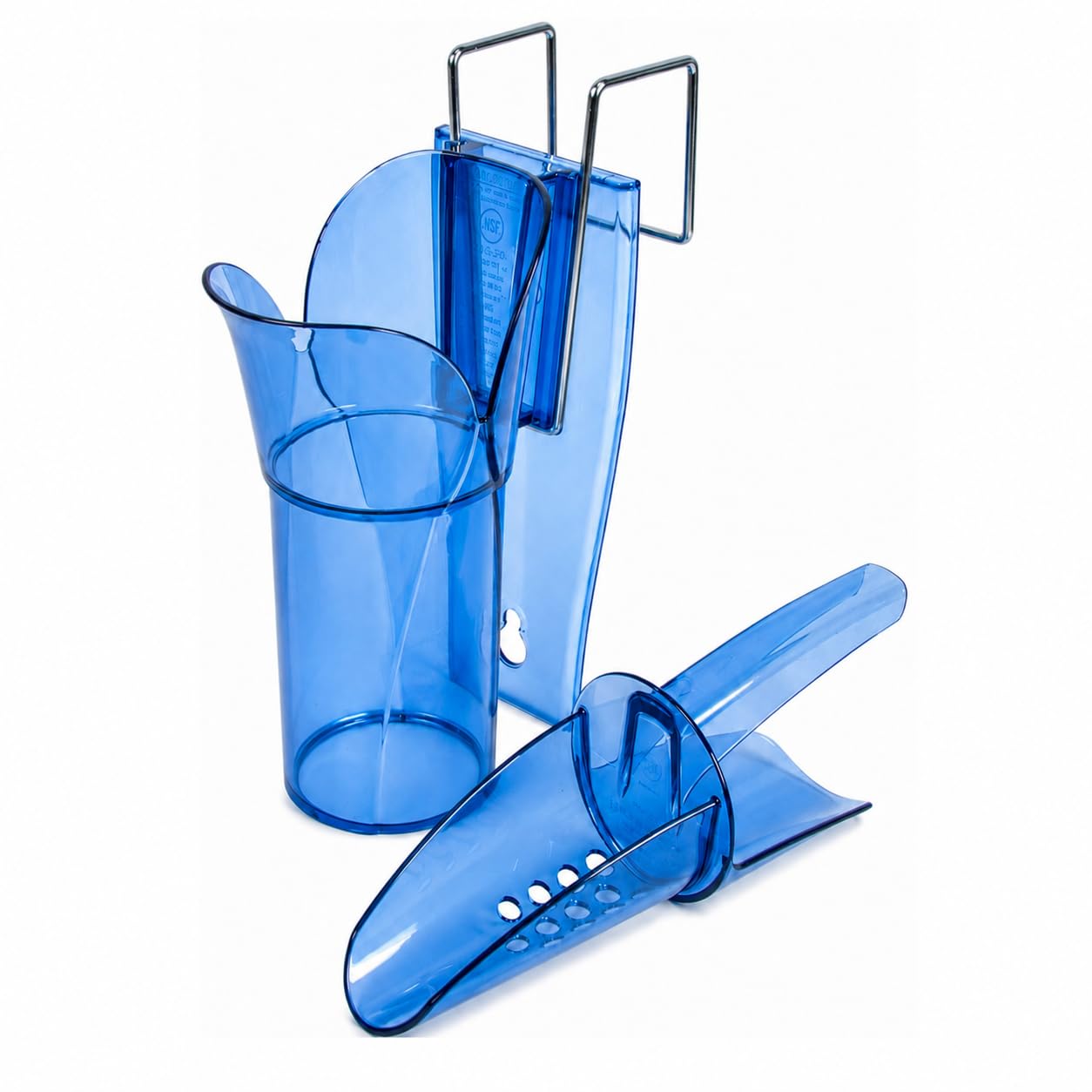 San Jamar 6 oz to 10 oz / Blue / Modern Storage & Transport