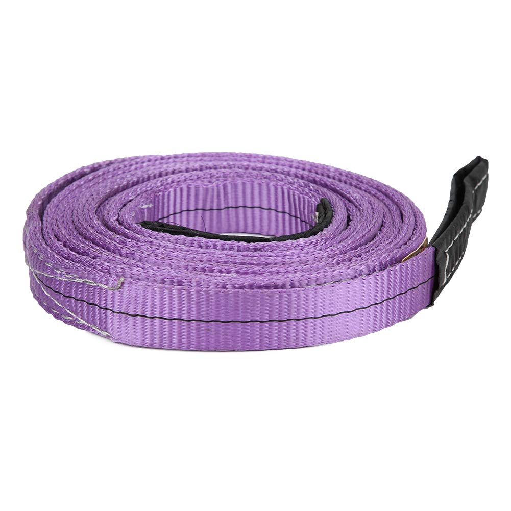 30mm Polyester Lifting Sling Industrial Crane Hoisting Webbing Sewn Up with Reinforced Ends for Wear