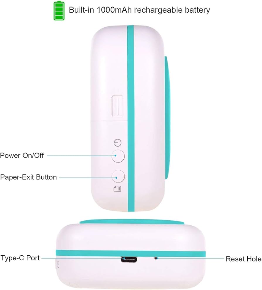 ポケットサイズのフォトプリンターワイヤレスインスタントプリント① 明誠 フォトプリンター 撮影したシーンをその場で写真にできる スマホ