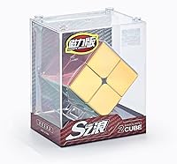 Vista 1 de Cyclone Boys 2x2 Cubo de Velocidad Magnético con Espejo Reflejo sin Pegatinas