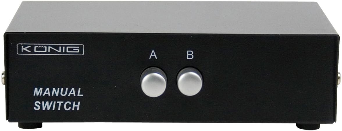 Konig 2 Port VGA Computer Screen Switch