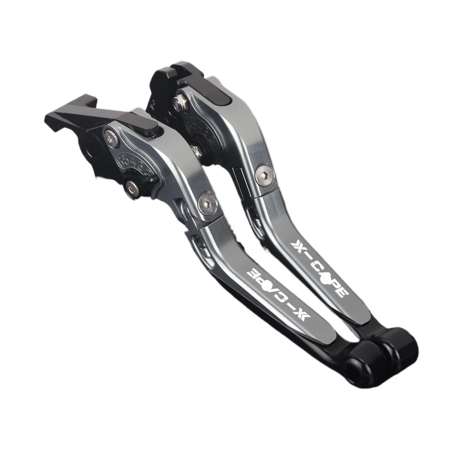 KTEBNWOSD for Morini X-Cape 650 649 X Motorcycle CNC Adjustable Folding Brake Lever Clutch Lever Set Handle Guard Levers Brake Clutchs Levers