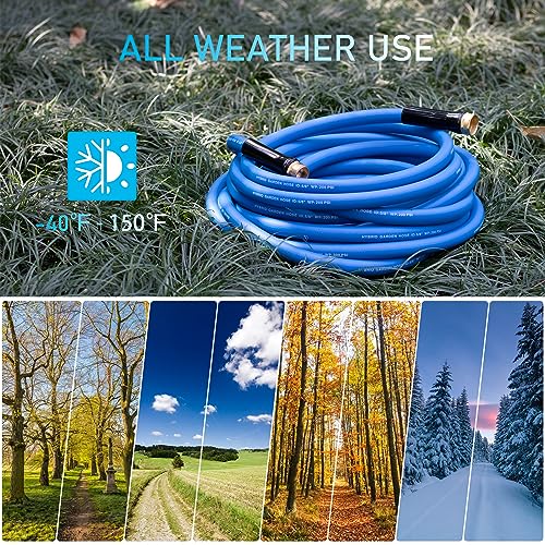 Dayistools 50 FT HOSE Heavy Duty Hybrid Garden Hose 50Ft, 2024 New Flexible Water Hose 5/8 In X 50 Feet thumb #6