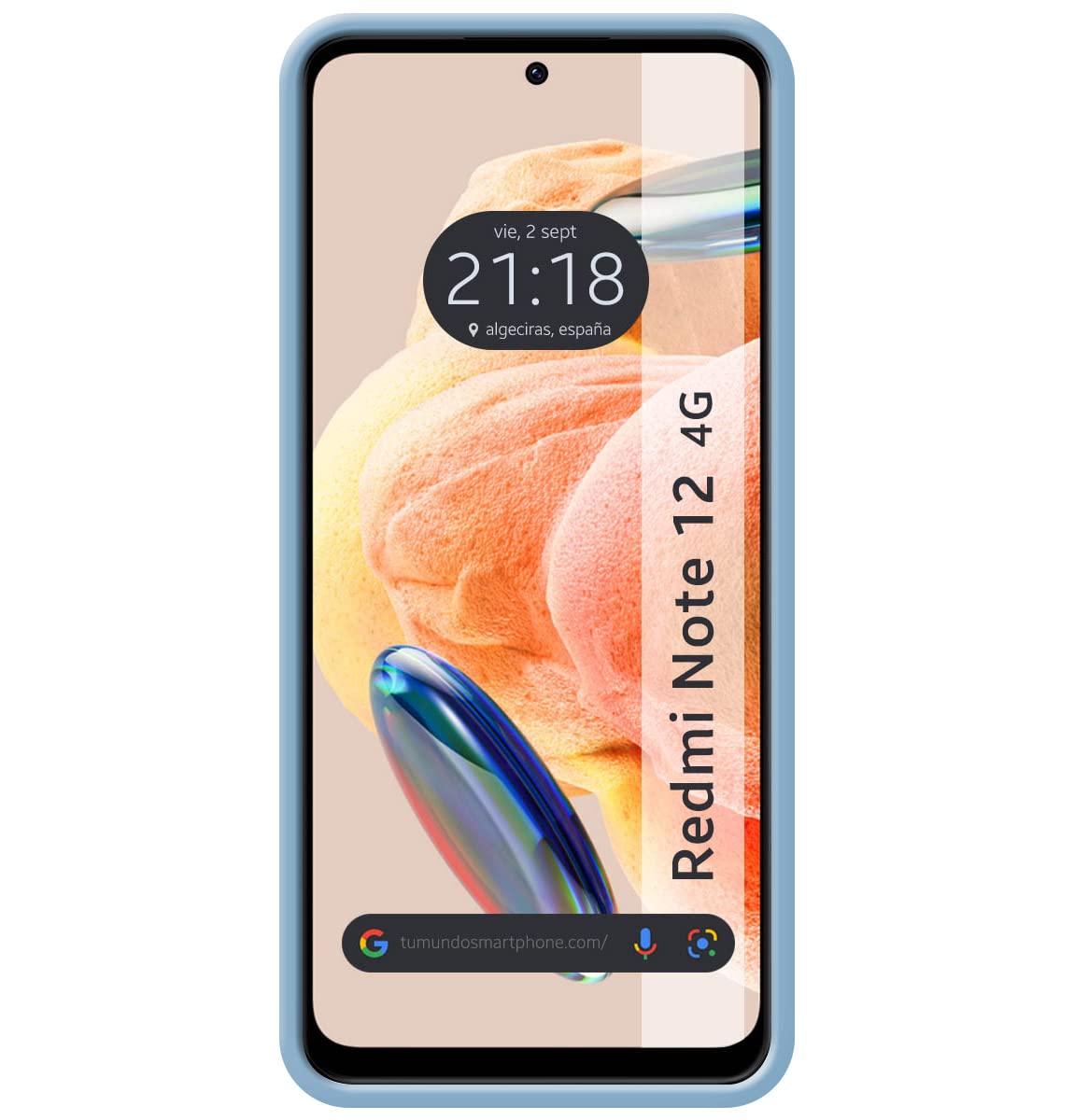 Tumundosmartphone Coque Double Transparente Pc + TPU Full Body 360 Pour