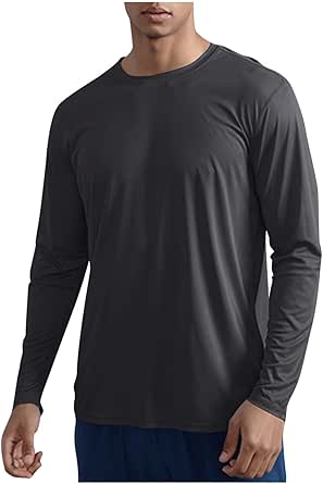 Men's UPF 50+ Sun Protection Shirt - Quick Dry Fishing & Outdoor Long Sleeve