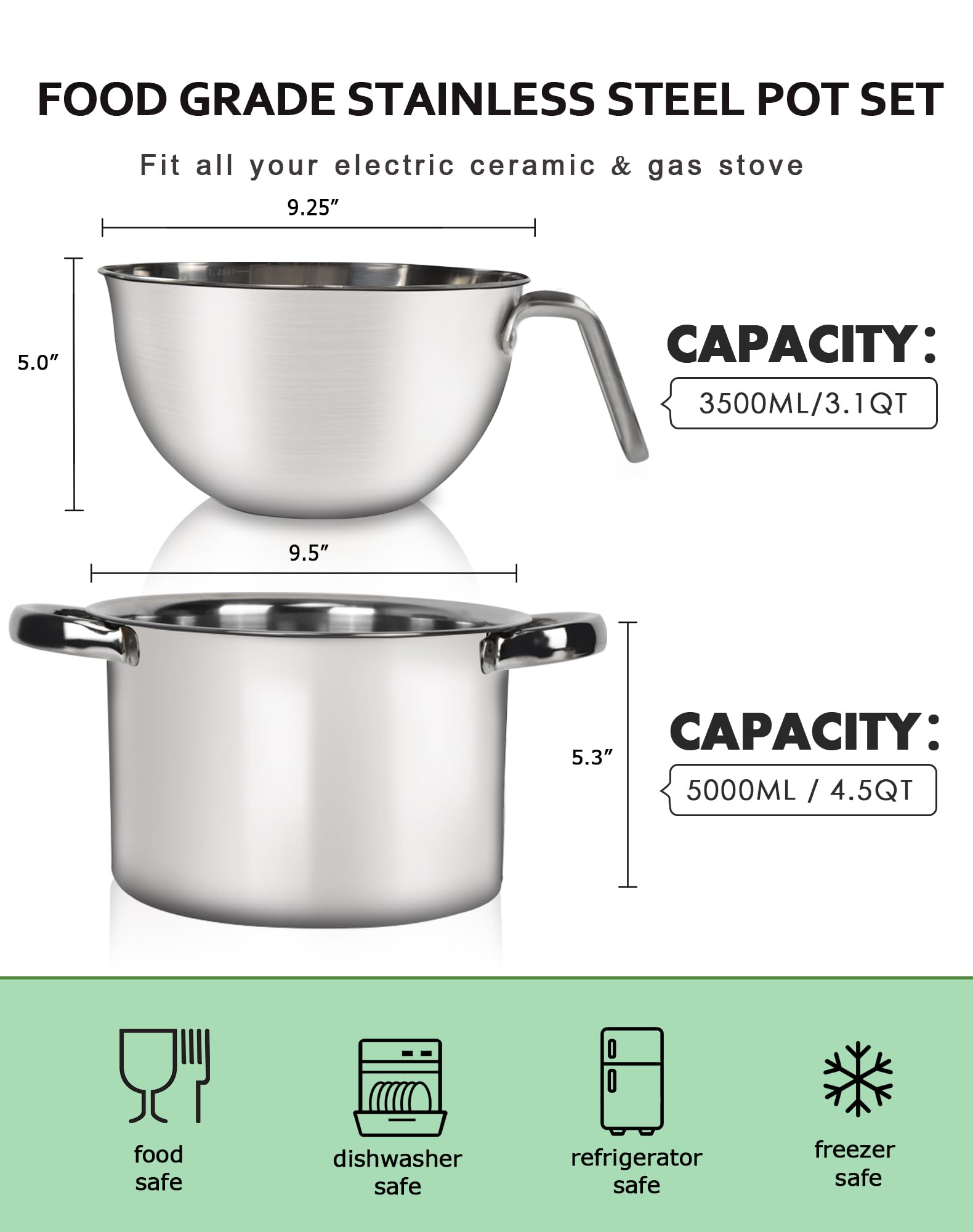 Marsheepy Double Boiler - Melt Chocolate & Butter -3 Marsheepy Double Boiler - Melt Chocolate & Butter -3