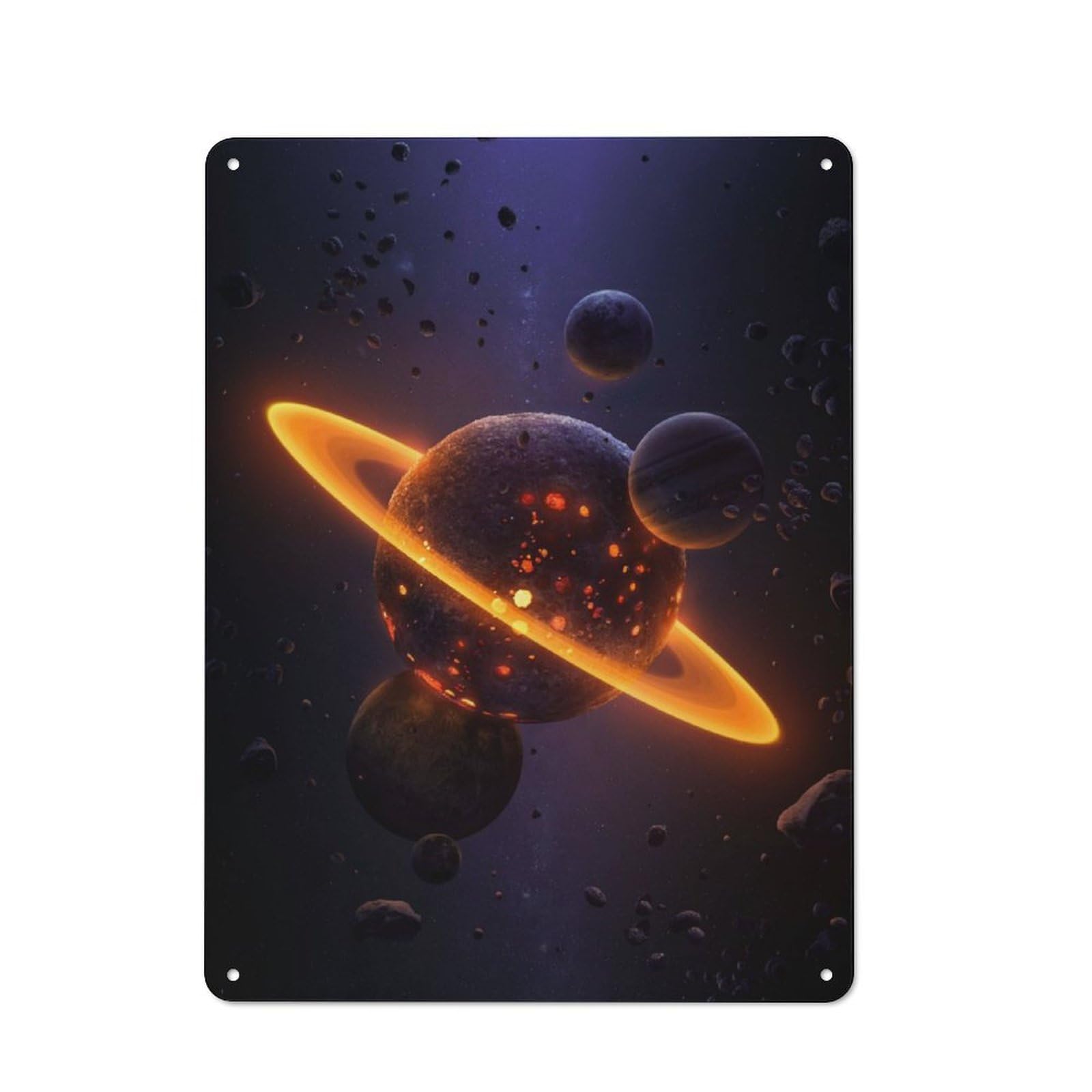 Garden Style Planet Z Tin Sign 40x30cm, Porch Wall Decor for Patio Bar, Workshop, Shed Or Kitchen