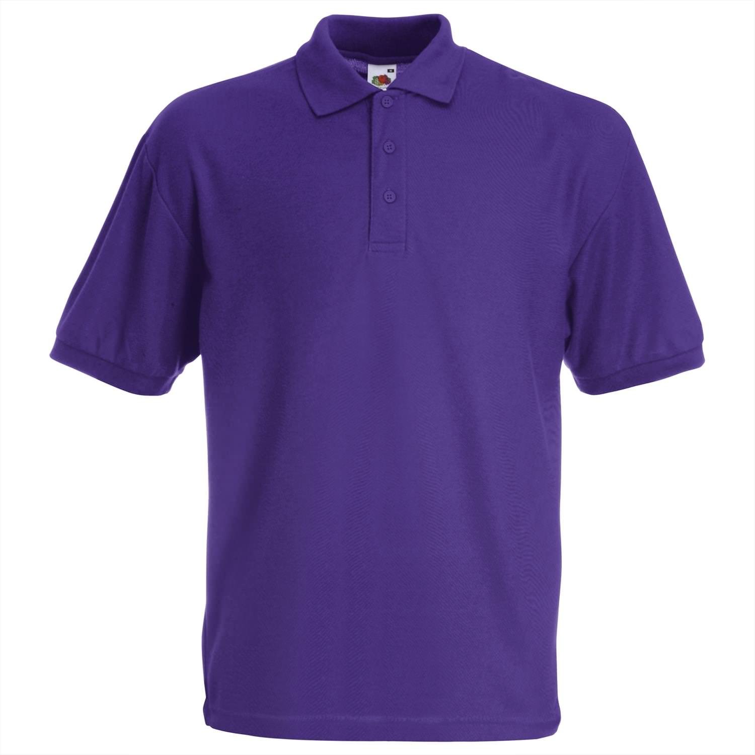 Fruit of The Loom Men's Polo Shirt - - XX-Large