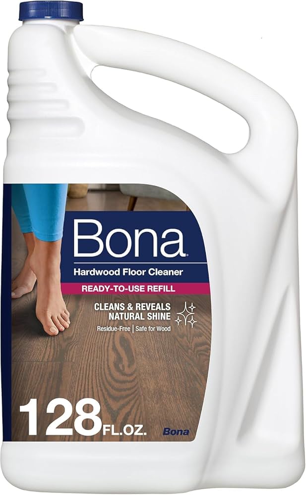 Choosing the right cleaner for how to refill Bona mop