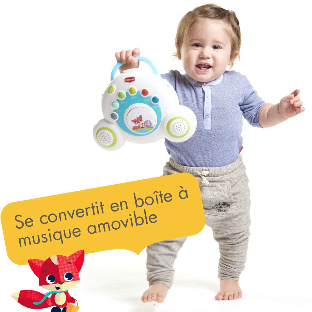 Tiny Love Mobile Musical Soothe ’n Groove, 18 Mélodies, dès la Naissance, Collection dans la Prairie