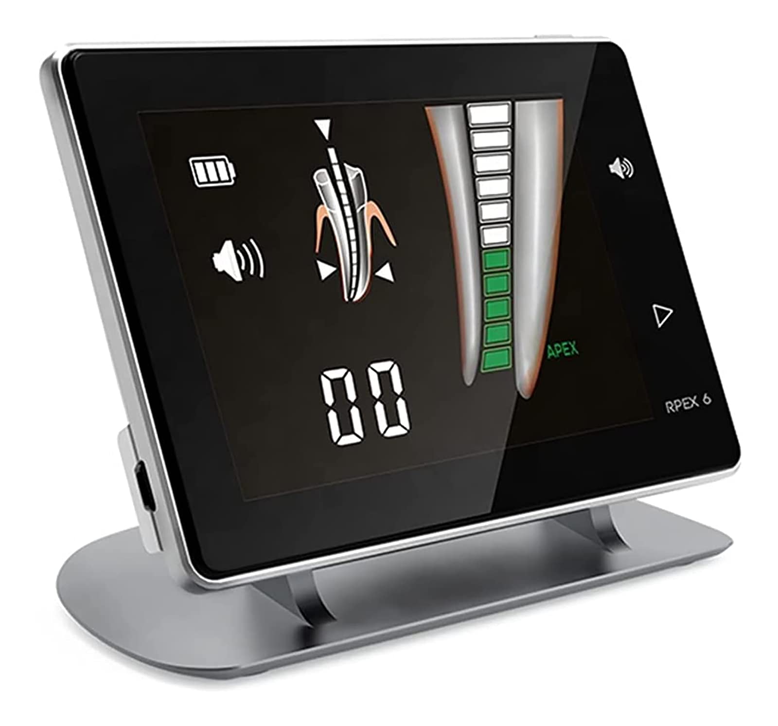 LMEILIEndodontic Apex locator LCD Screen Dental Equipment, Root Canal Locator Root Canal Finder Measure Apex Locator Lab Equipment Suitable for dental laboratories