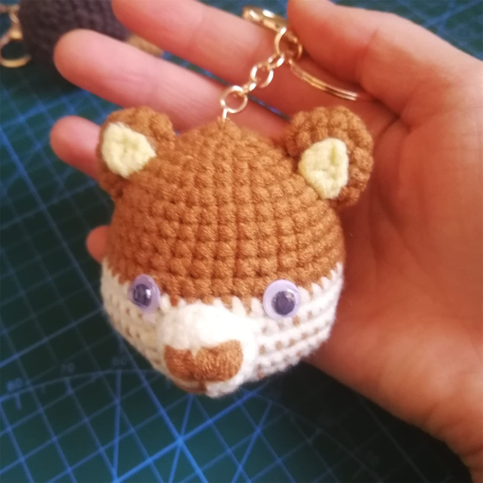 Anhänger Schlüsselbund Plüsches Nettes Anhänger Keychain-Geschenk