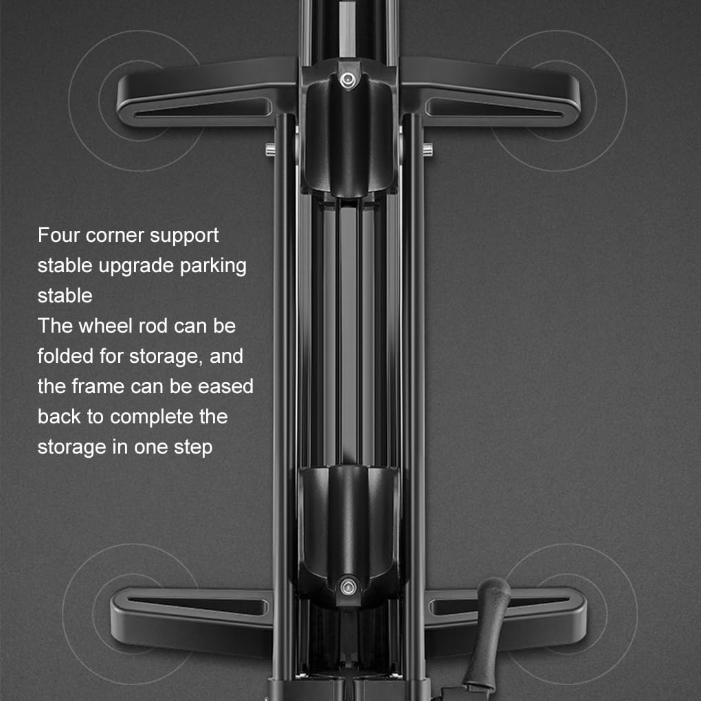 Cavalletto per bicicletta regolabile, cavalletto per parcheggio bici che offre supporto e stabilità, compatibile con diversi modelli, accessori per