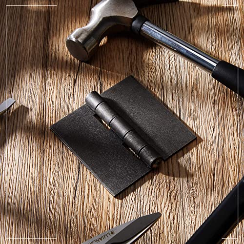 3" Heavy Duty Weldable Hinges 12 Ga Welding Long Lasting Steel Butt Hinge Corrosion And Rust Resistant Metal Weld On Hinges For Trailer Door Heavy Gates (4 Pcs) #TOP6