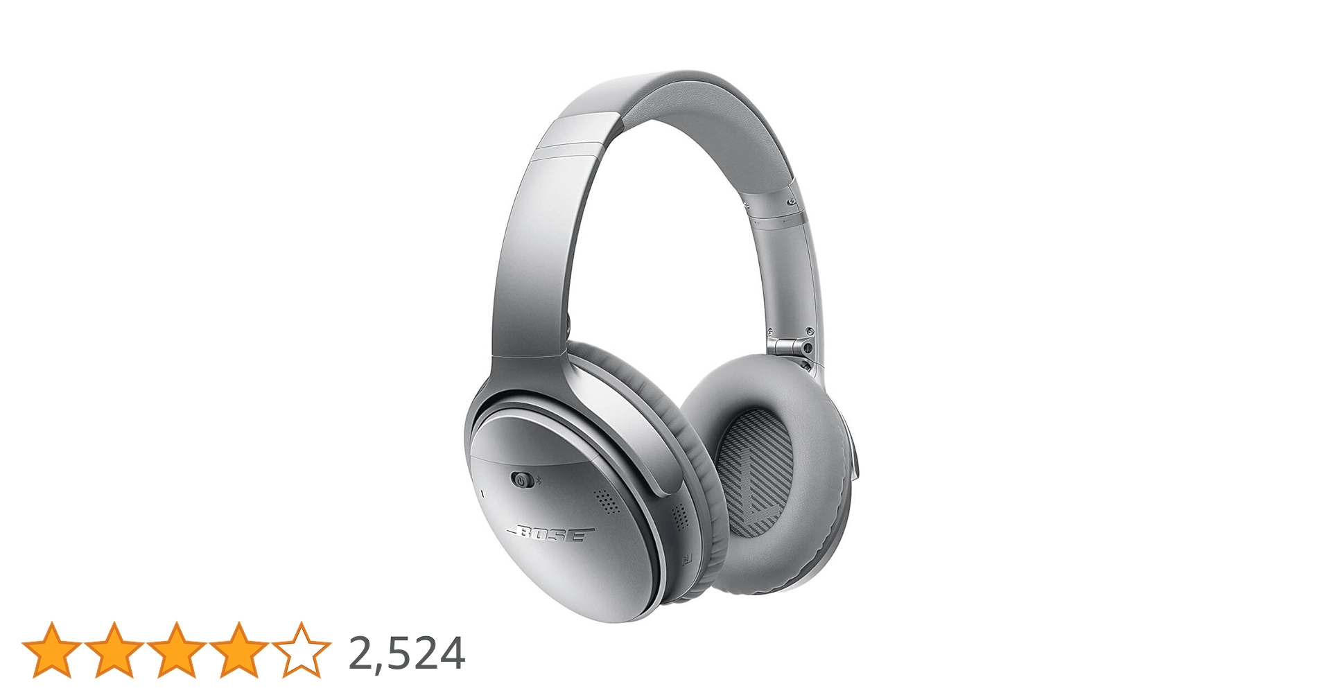 Bose QuietComfort 35 Wireless Headphones (Silver) : Amazon.in