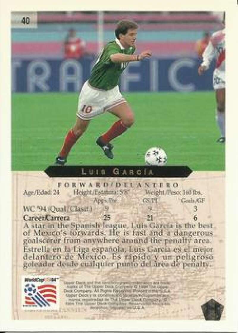 Amazon.com: 1994 Upper Deck World Cup Contenders English/Spanish