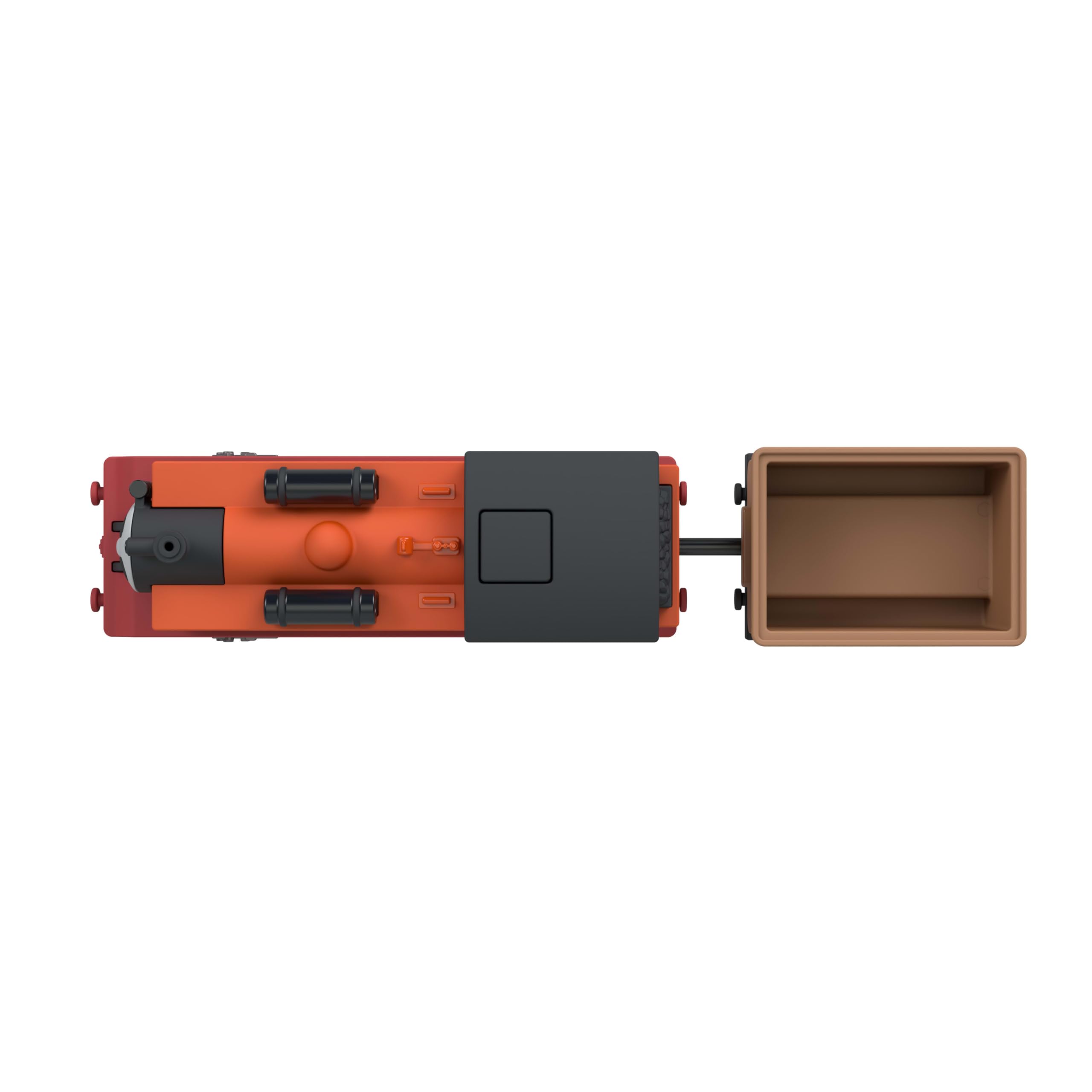 Thomas & Friends by Fisher-Price Lokomotywa Nia z napędem | Zabawkowy pociąg i tender na baterie, klasyczne postacie z serii kolejowej, JLL49