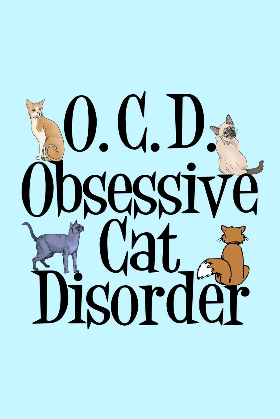 Dessous De Verre Humoristique Chat – I Suffer From Obsessive Chat Disorder – 9x9cm