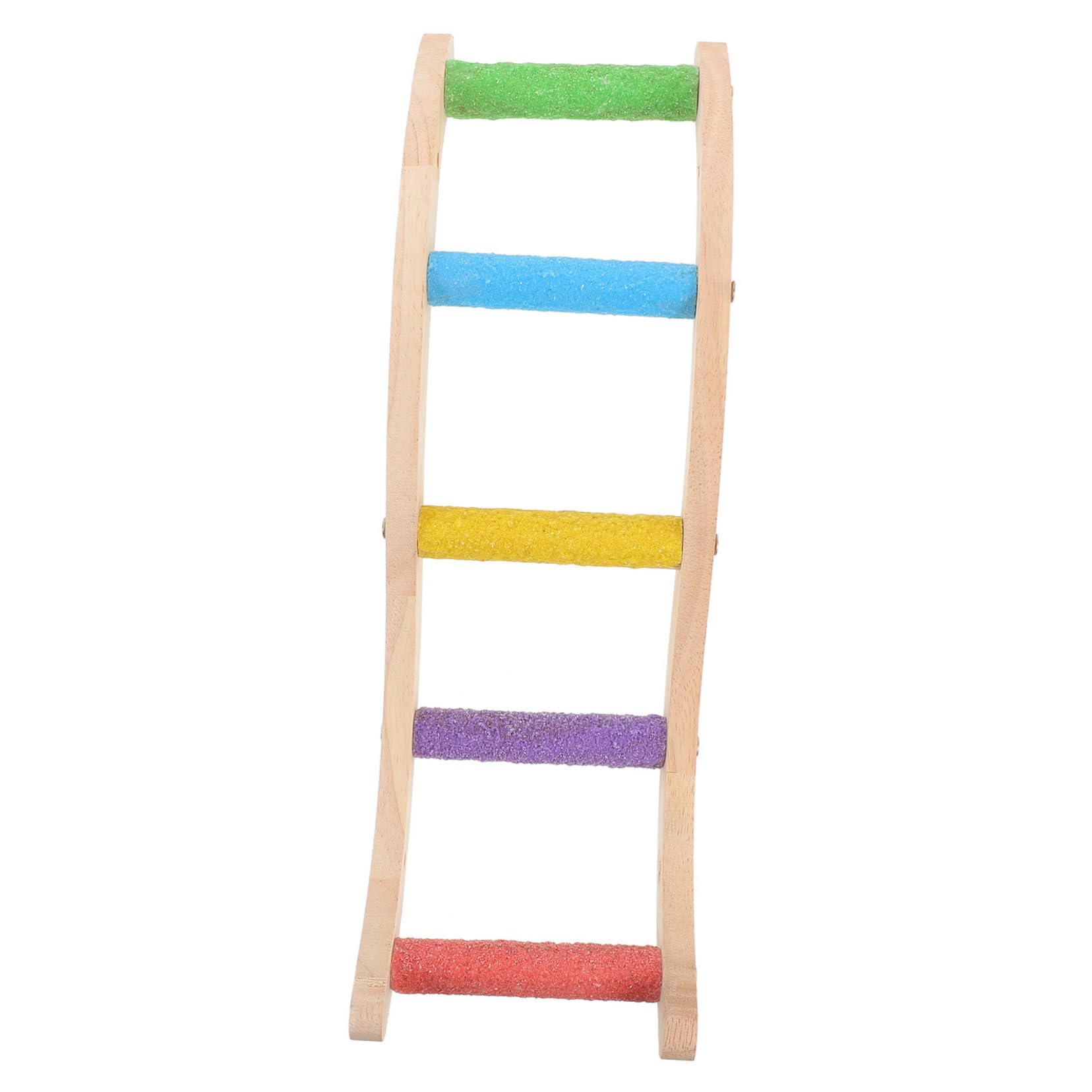 BESPORTBLE Parrot Ladder Toy Bird Grinding Toy Parrot Cage Hanging Ladder Plaything Random Color