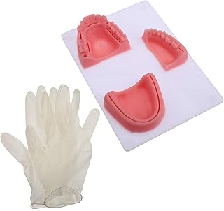 Hemobllo 1 Set Gum Suture Training Model - Oral Suture Training Model Oral Teaching Aids Model Periodontitis Suture Model Suture Train Prop Dental Demonstrator