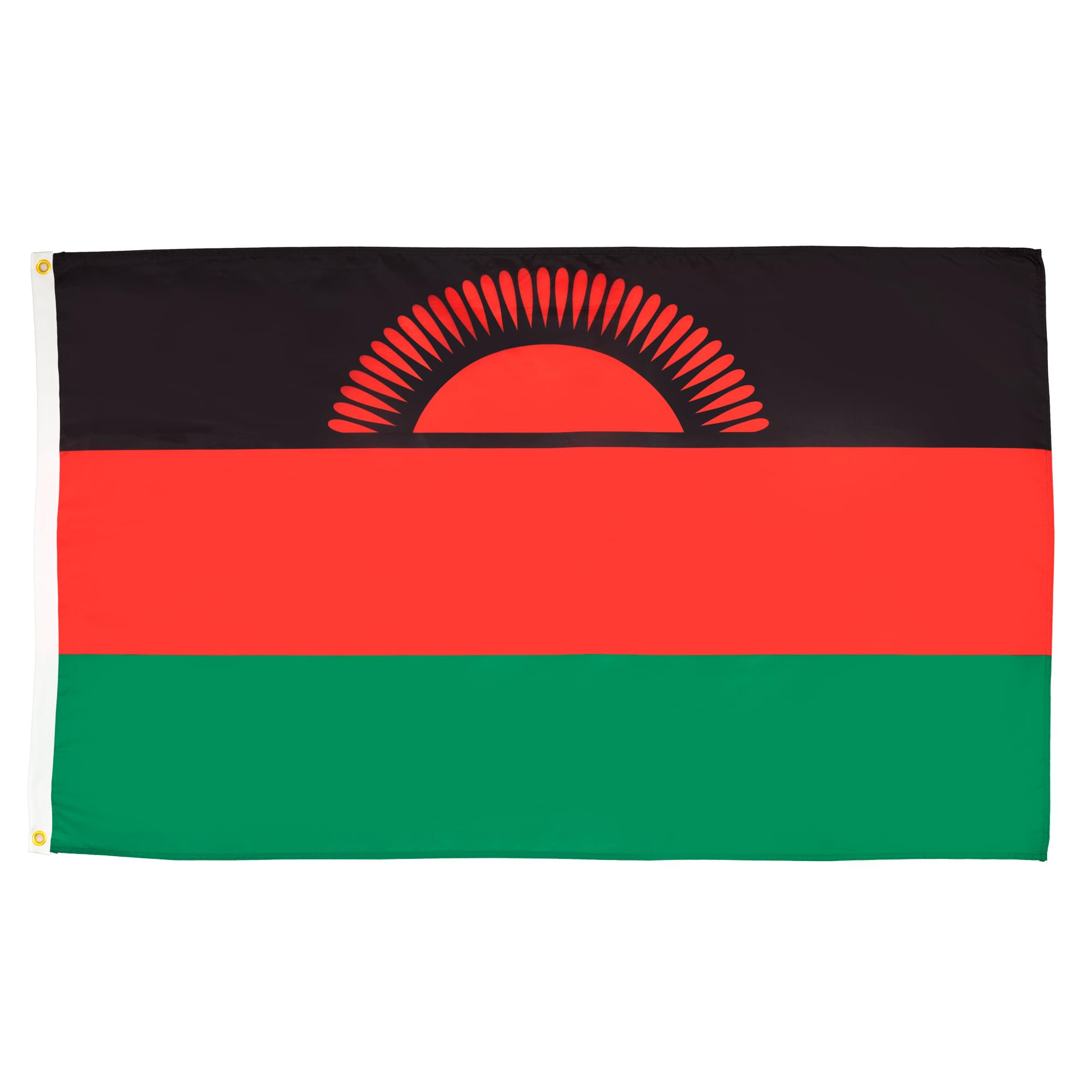 AZ FLAG - Sierra Leone Flag - 2x3 Ft - 100D Polyester Sierra Leonese Banner with Two Metal Grommets - Fade Resistant - Vivid Colors - 2' x 3' Feet - 90x60 Cm — view 80