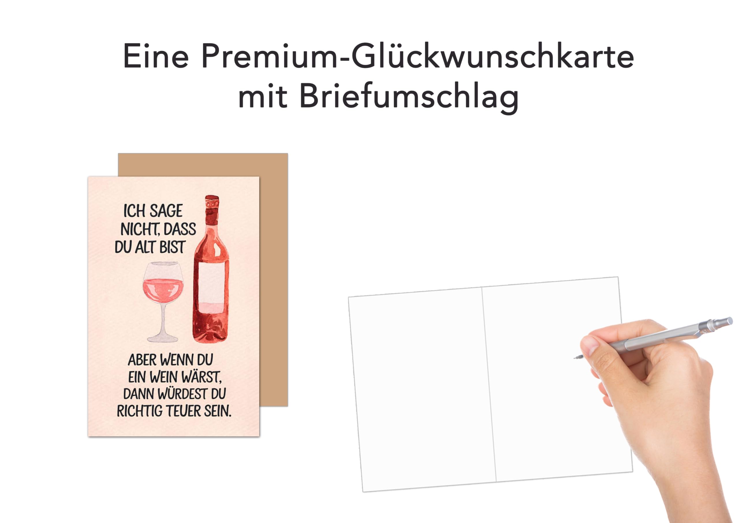Edition Seidel premium verjaardagskaart met envelop
