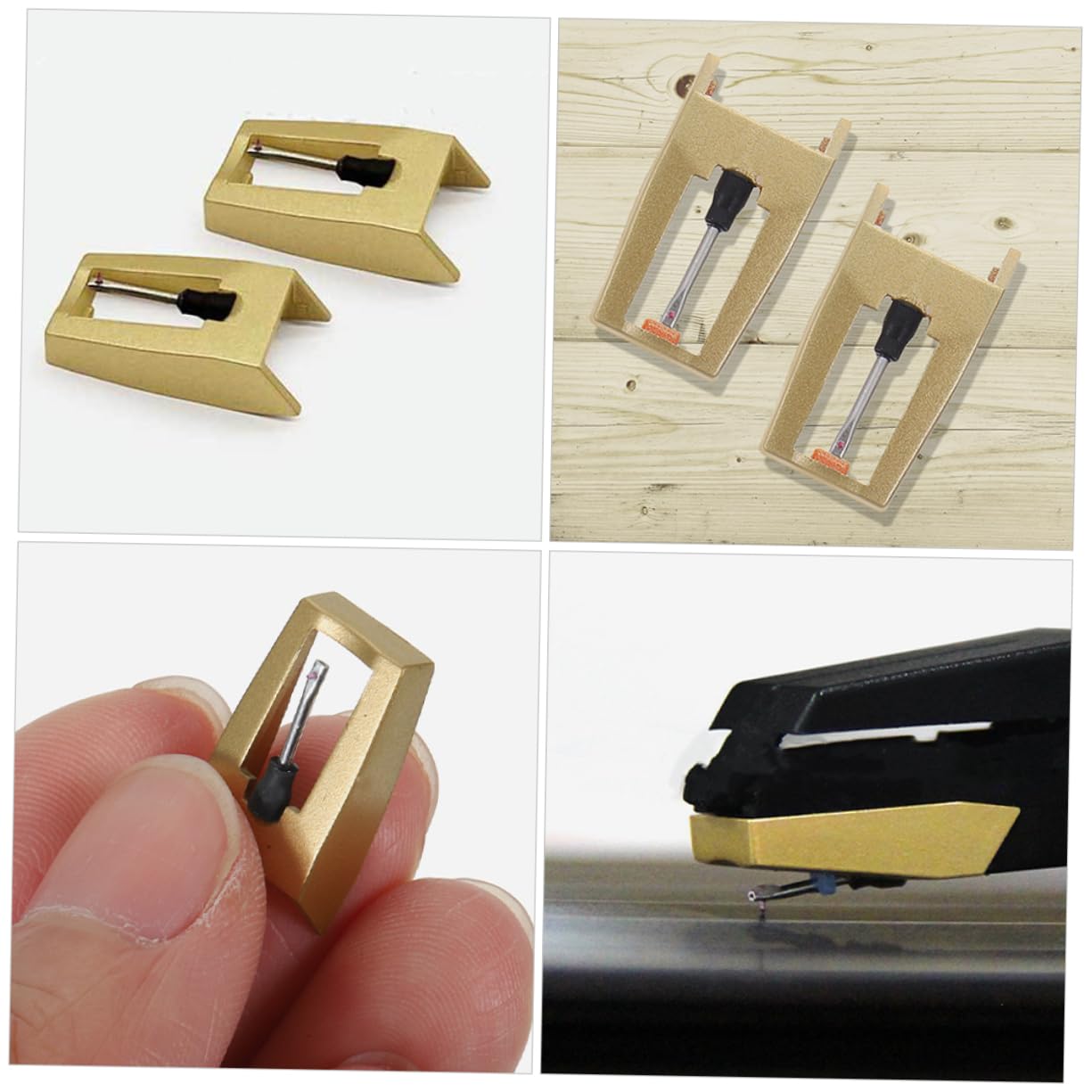 NULYLU Replacement Record Needle Set Phonograph Needle for Vinyl Turntable Sturdy Materials