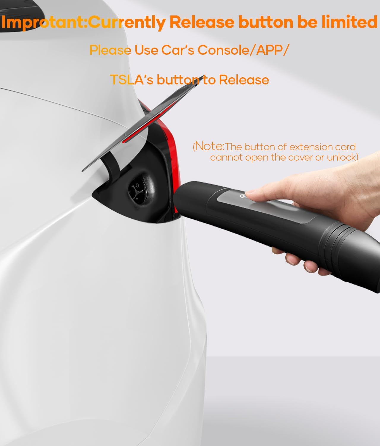 21/30/40/50ft NACS EV Extension Cord, Up to 50A 240V Without Drops in Power,Compatible with Model 3/Y/X/S (21ft)