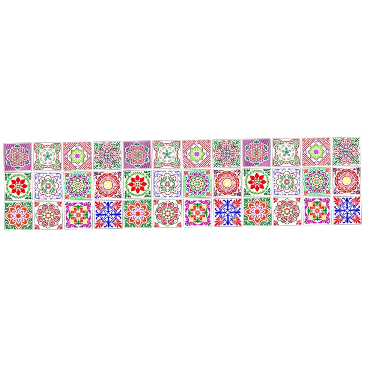 COHEALI 36pezzi Stencil Mandala Riutilizzabili per Pittura Spray Modelli Decorativi Stencil per Progetti Creativi e Decorazioni Casa