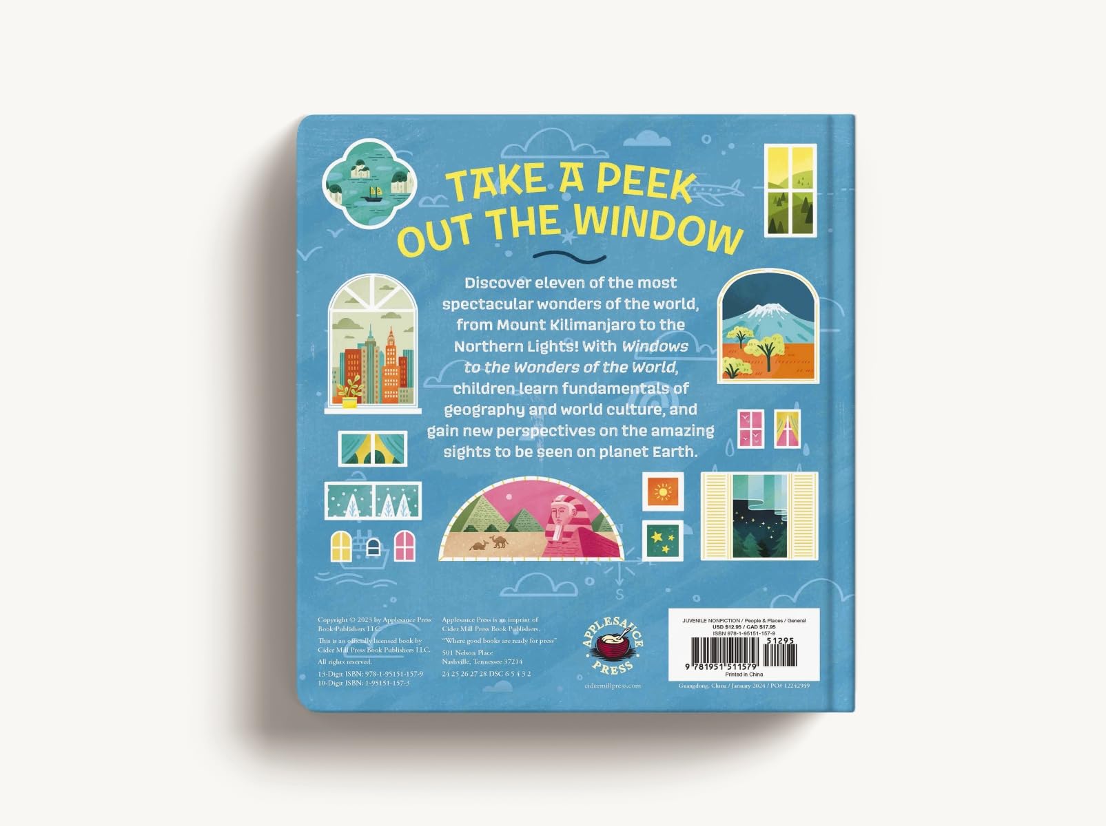 Windows to the Wonders of the World: A Lift-the-Flap Board Book of World Wonders (Windows to the World) - Image 9