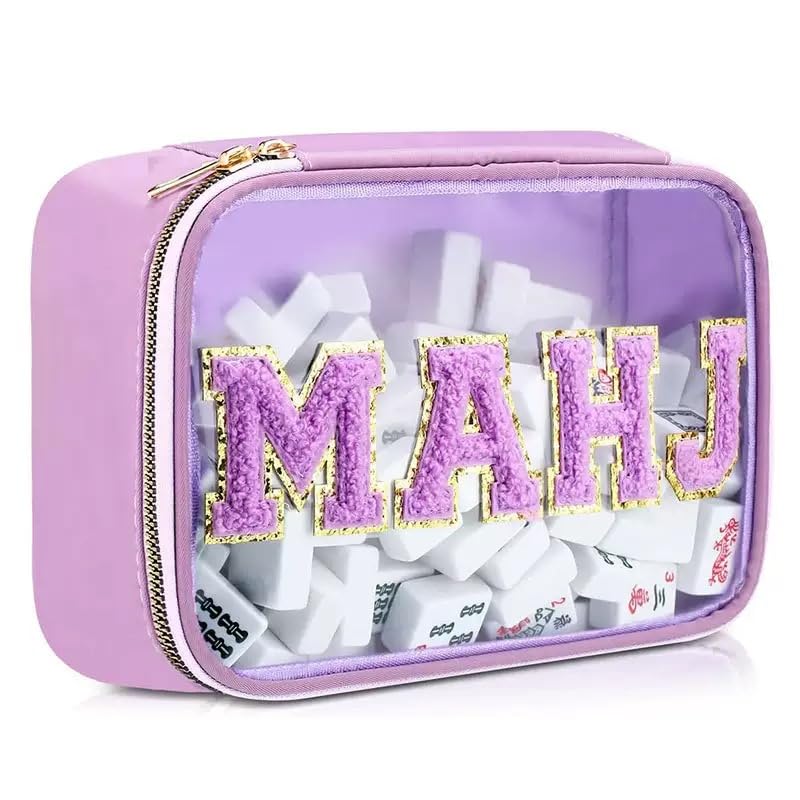 Bolsa para Fichas de Mahjong (Púrpura) miniatura 1