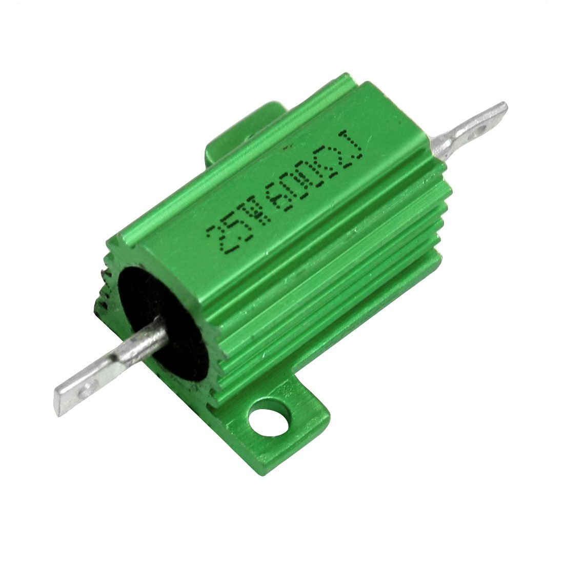 Resistenza Di Potenza In Alluminio 25W 750 Ohm 5% – Verde, Avvolta In Filo, Per Alimentatori E Apparecchiature Industriali - 3
