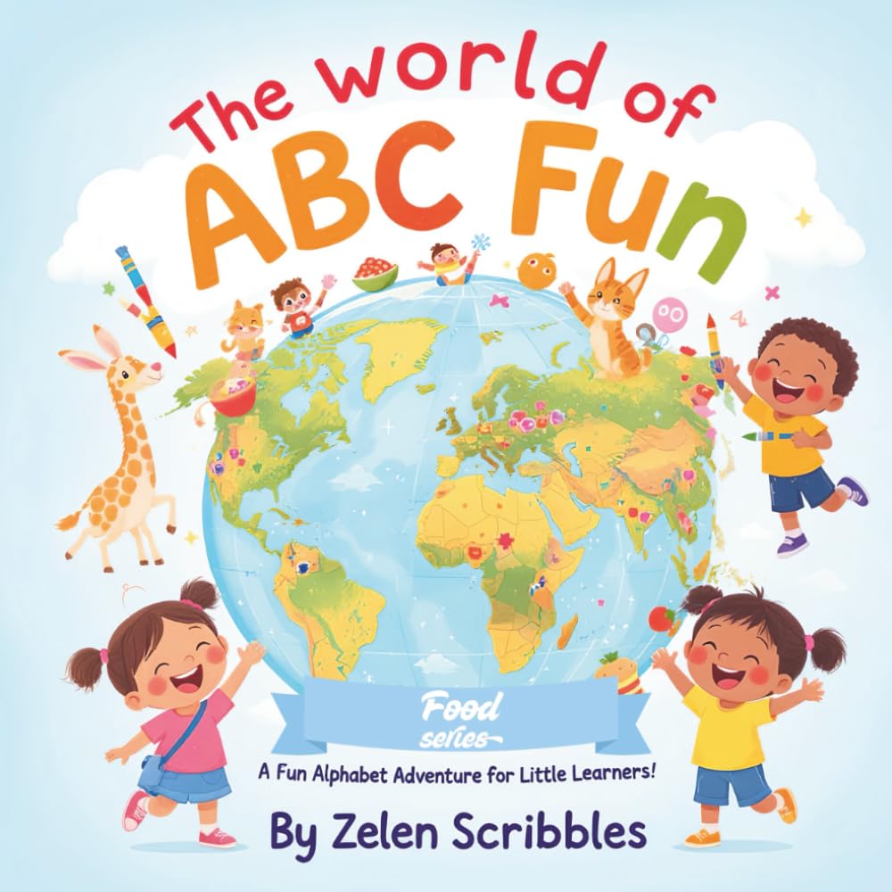 The World of ABC Fun: Food Series (The World of ABC Fun – Coloring & Learning Series)