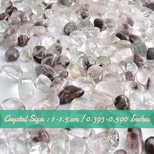 Vista 175 de Juego de piedras pulidas para chakras de 0.6 pulgadas, 7 piezas de piedras pulidas naturales y cristales a granel para curación, reiki, meditación