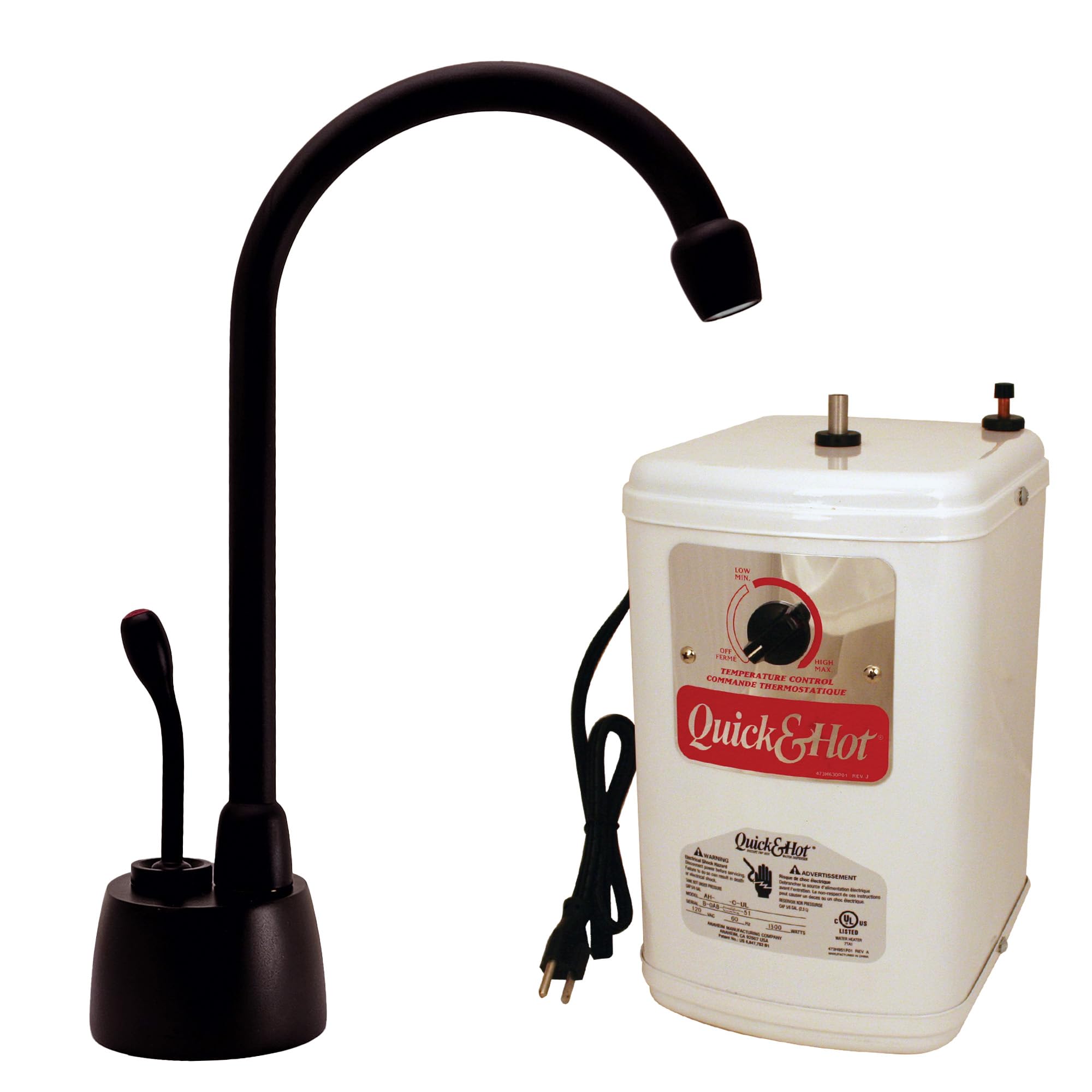 Westbrass D271H-12 Velosah Instant Hot Water Dispenser System