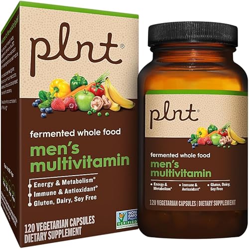 Multivitamínico fermentado para hombres (120 cápsulas vegetarianas)