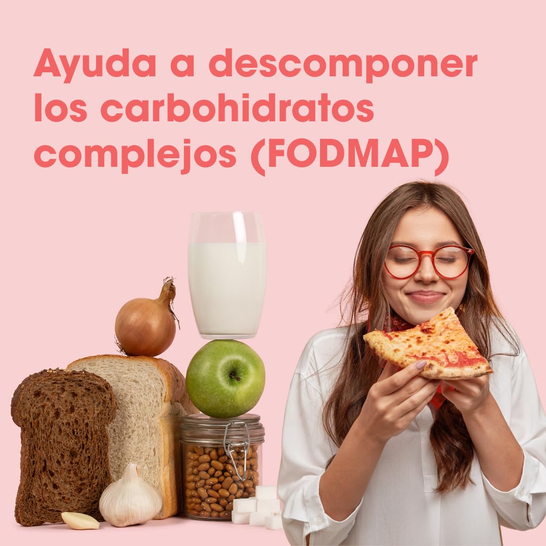 Intoleran Fodmix (Quatrase 10.000) Enzimas Digestivas - 36 cápsulas