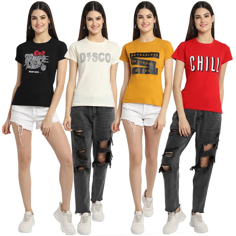 Image of Preneum Women's Graphic Regular Fit T-Shirt