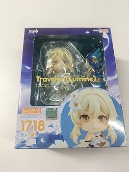 Amazon.co.jp: 2点セットねんどろいど 原神 旅人 空 蛍 1717