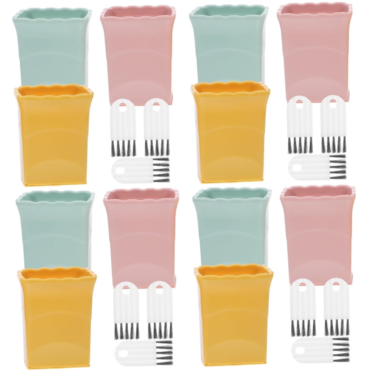 PRETYZOOM 4juegos Cortador De Frutas y Multifuncional Inoxidable Slicer De y Frutas Portátil Herramienta De Cocina Práctica Para Cortar Rodajas Para Preparar Ensaladas y Aperitivos