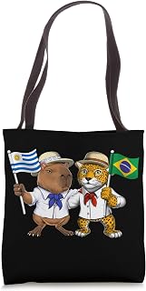 Uruguay Brazil Roots Uruguayan Flag Proud Brazilian Heritage Tote Bag