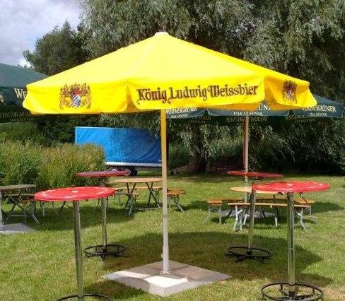 Weissbier 9 Foot Beer Patio Umbrella Market Style New