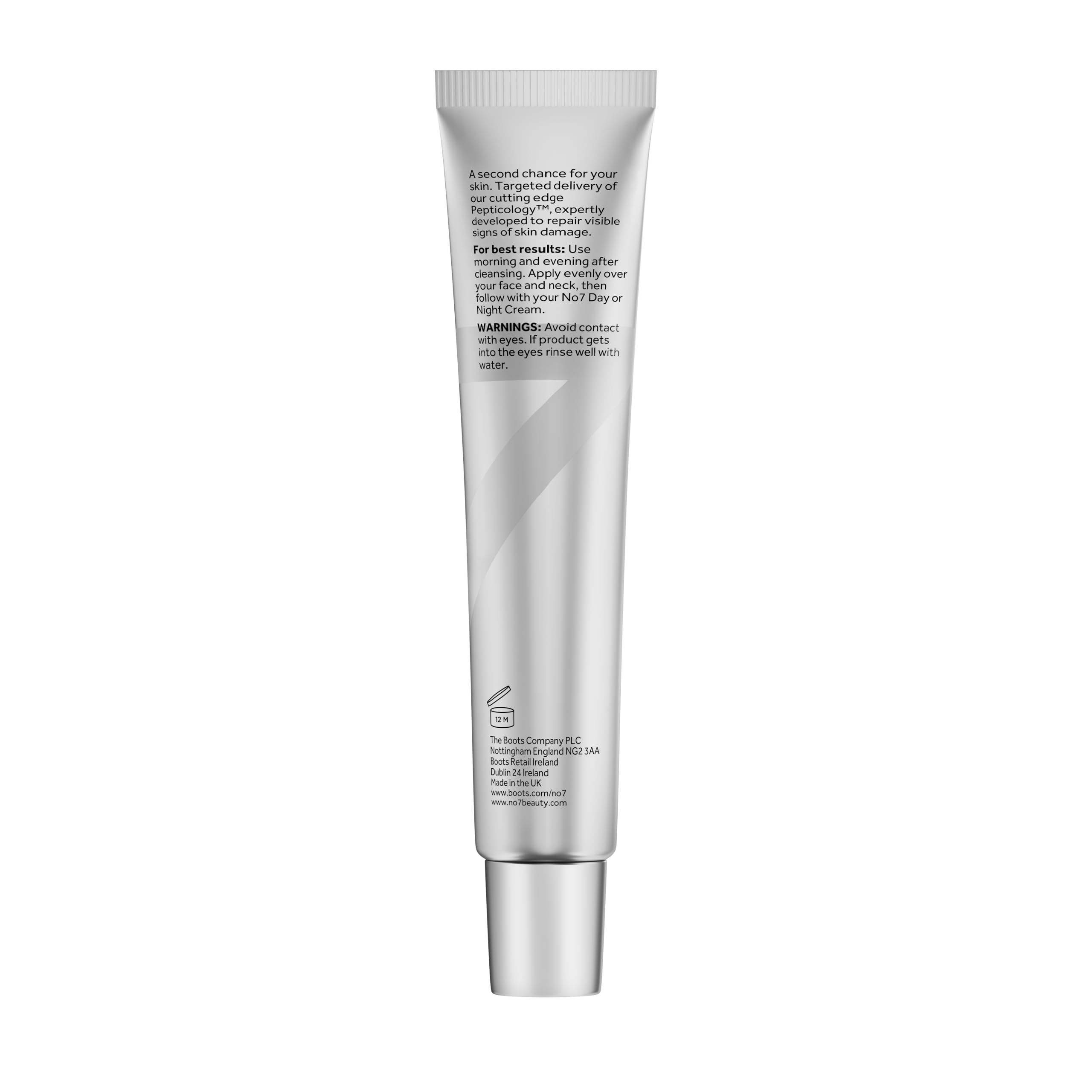 No7 Future Renew Face Serum - Gesichtsserum mit Peptidtechnologie, 50 ml | Kehrt sichtbare Anzeichen von Hautschäden um, Feuchtigkeitsserum Gesicht, Feuchtigkeitspflege