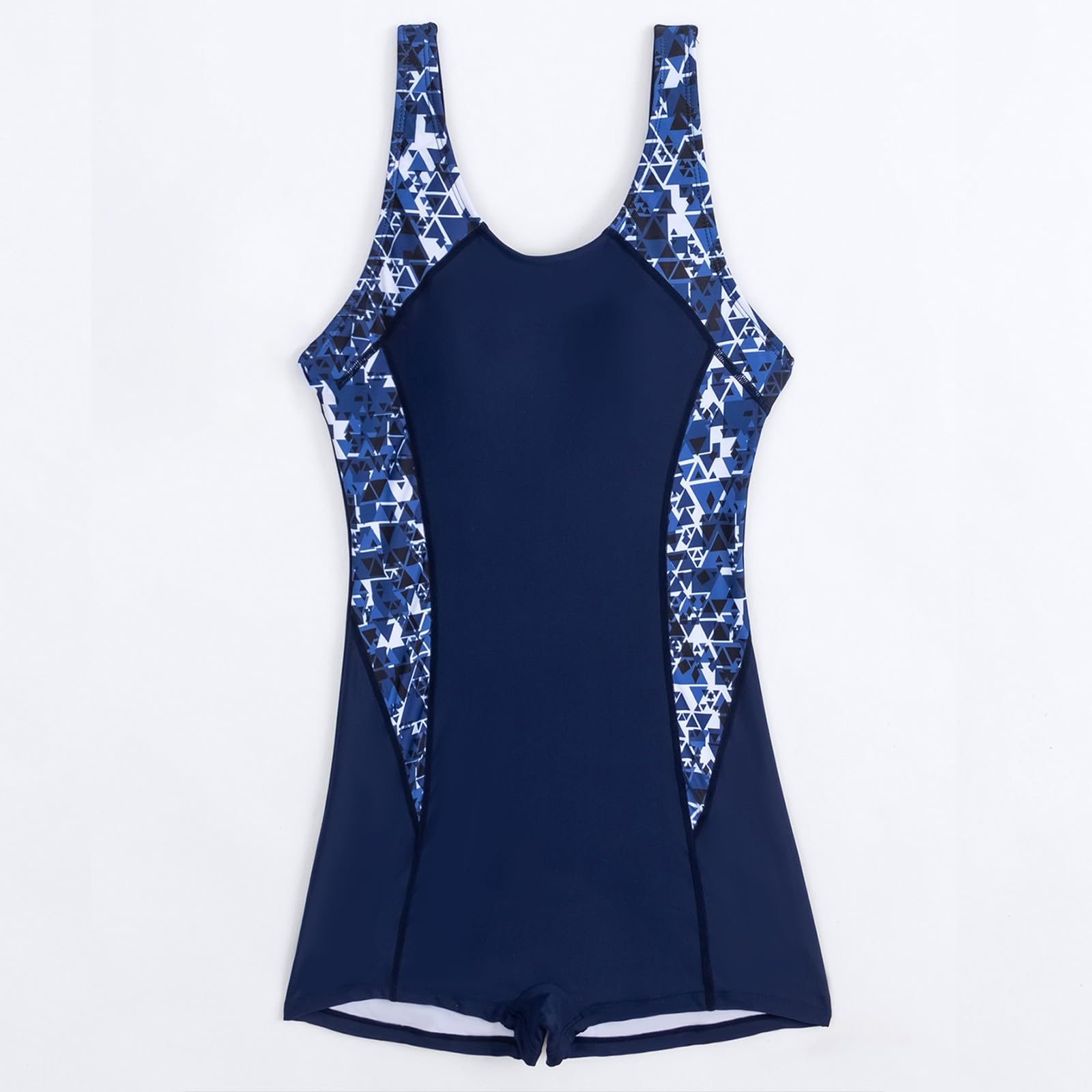 Maillot de Bain Femme 1 Pieces Maillots de Bain Push up Gainant Ventre Plat Swimsuit de Plage Amincissant Style Shorty Monokini Swimwear pour Natation Surf Plongée Entraînement Plage