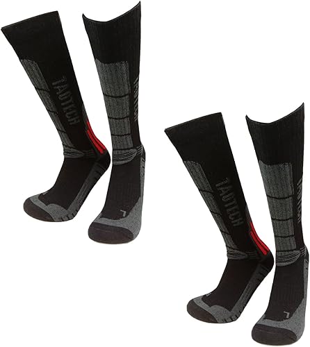 TaoTech Calcetines de esquí para snowboard deportes al aire libre de pelo grueso protección contra el frío ventilación